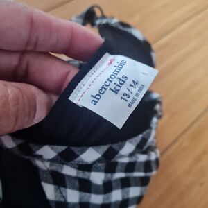 Abercrombie Kids Monochrome Checkered Shirt